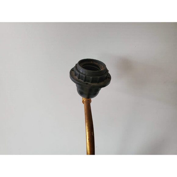 VINTAGE CAPODIMONTE HAND PAINTED LAMP MADE IN ITALY - Picture 7 of 12